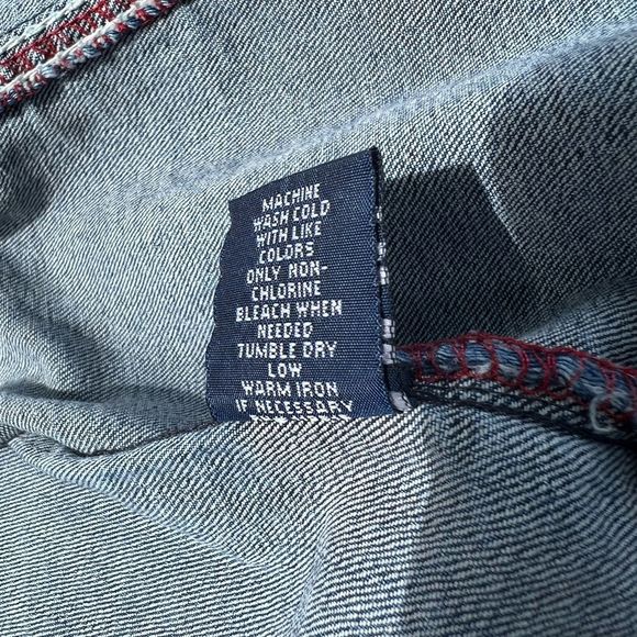 Amethyst Women’s Blue Denim Jacket With Silver Rhinestone Button’s Size 2X - Picture 14 of 14